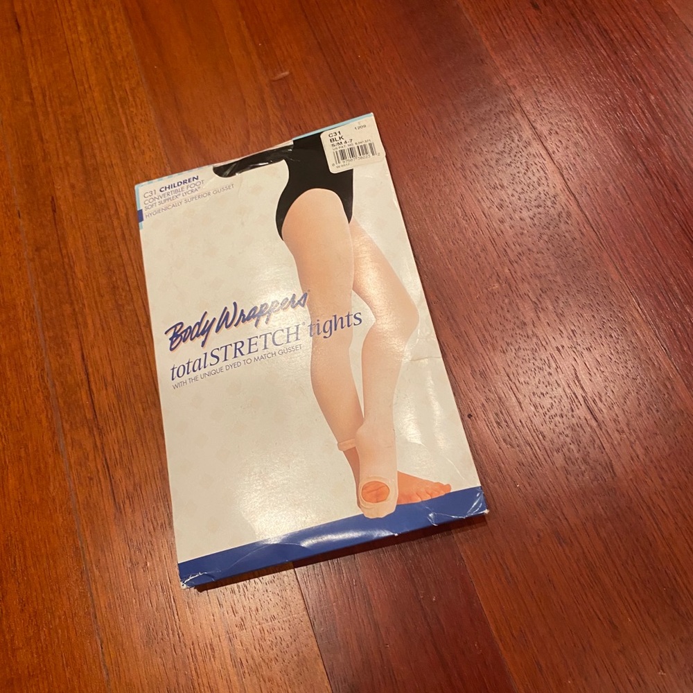 Body Wrappers Total Stretch Convertible Tights 4-7